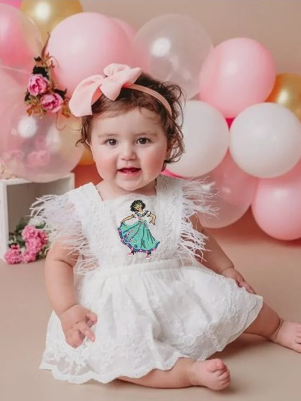 Encanto Dress Lace Birthday Outfit Clothes Mirabel Dress romper